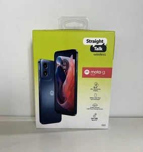 ¡Nuevo, precintado! - Straight Talk Motorola Moto G Play (2024), 64 GB, Azul - Prepago - Imagen 1 de 5