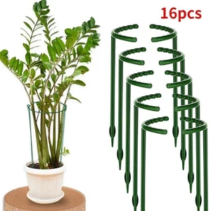 Soporte de plástico para plantas Soporte de varilla para jardín Flores Invernadero Herramientas Fijar - Imagen 1 de 8