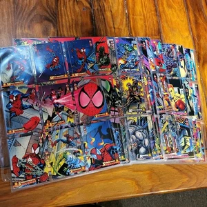 1994 Spider-Man 1st Edition Complete Base Set 150 Cards Fleer 90s RGY - Picture 1 of 19