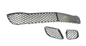 Bentley Continental GT GTC Center & side Bumper Grills 3W8807667 3W8807683 682 - Picture 1 of 9