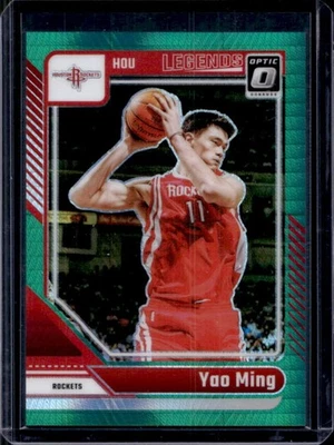 2024-25 Donruss Optic Yao Ming Legends Hyper Green #78/249 Rockets - Image 1 of 2