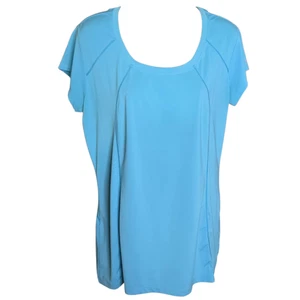 Columbia Damen Sportshirt Large blau Omni-Freeze Stretch kühlend Activewear - Bild 1 von 9