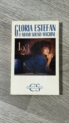 Gloria Estefan/Miami Sound Machine “1-2-3” US Cassette Single - Image 1 of 4