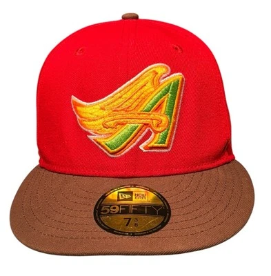 Anaheim Angels Stadium Hat Fitted 7 3/8 50th Anniversary 2016 New Era 59Fifty - Image 1 of 4