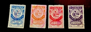 FLORIDA Documentary Revenue FL D12, 13, 16 & 21, used - Picture 1 of 2
