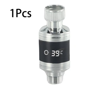 Duschthermometer LED -Thermometer Thermometer Einstellbar LED -Duschthermometer - Bild 1 von 19