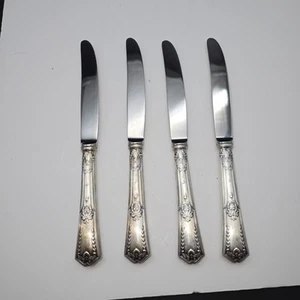 4 Dinner Knives Empire Style Chambly Model France 10" - Picture 1 of 6