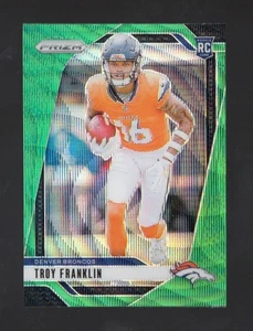 2024 Panini Prizm Troy Franklin Green Wave RC Denver Broncos Rookie - Picture 1 of 2