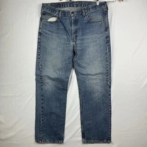 Levi's 751 Jeans Mens 36x30 Standard Fit Straight Leg Blue Light Wash Denim - Picture 1 of 14