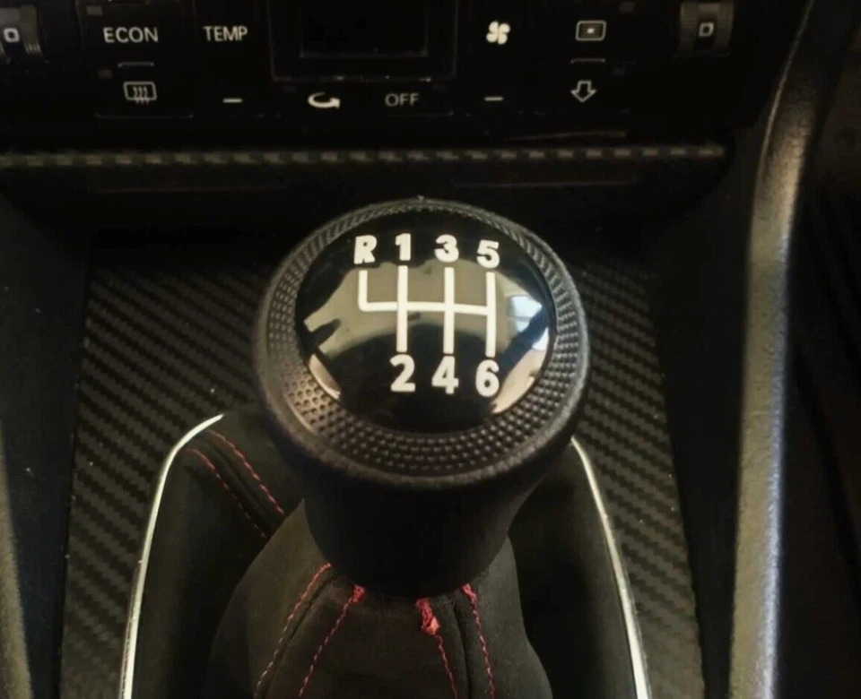 AUDI B5 S4 C6 A6 D2 A8 SHIFT KNOB 6 SPEED SCREW-ON TYPE M12X1.5 - Image 1 of 4