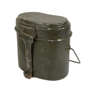 Original Ejército Rumano Desorden Estaño - Oliva Monótono - Kit de Cantina Militar Excedente - Imagen 1 de 4