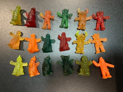 Vintage Ultraman Kaiju Keshi 2 inches Mini Figures 18 pieces LOOSE - Image 1 of 3