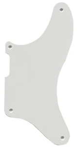 Pickguard For Fender Tele La Cabronita Mexica Guitar 1-Ply-WHITE - Picture 1 of 4