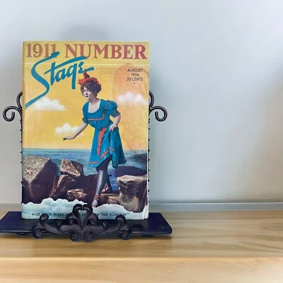 Stage Magazine Of After Dark Entertainment August 1936 Miss Billie Burke 1911 Nu - Image 1 of 4