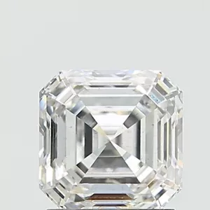 1.59 Ct ASSCHER Cut IGI Certified Lab Grown CVD Diamond G Color VS2 Clarity - Picture 1 of 12