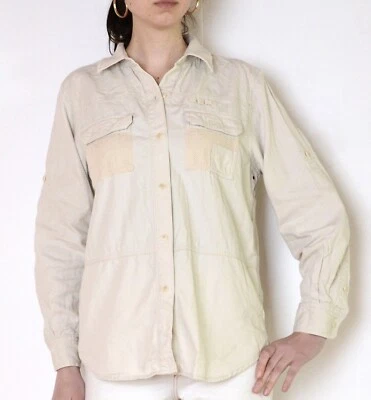 Camisa utilitaria Ralph Lauren vintage rara Foto 1 de 4