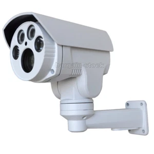5MP 10X Optical Zoom PTZ Security Camera Weatherproof IP66 IR LED Indoor Outdoor - Picture 1 of 8