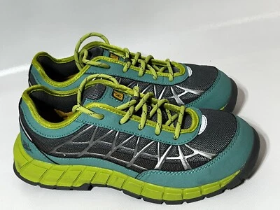 Zapatos de seguridad atléticos gris/verde CATERPILLAR ASTM para mujer ERGO talla 7W nuevos Foto 1 de 4