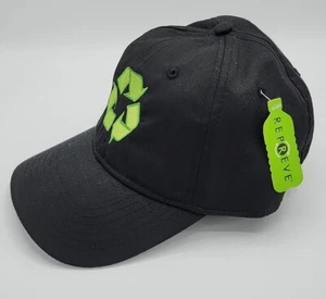 Outdoor Cap Repreve Strapback Black Hat NEW - Picture 1 of 4