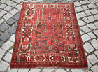 Fabulous Antique Tribal Beshir Rug 2'5'' X 3'2'' Ft Collector Item Beshir Carpet