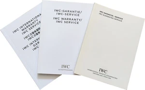 IWC International Guarantee Garantie Warranty Service Manual Booklet- Pick 1 - Picture 1 of 16