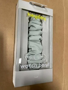 heyday Scrunchie Apple Watch Band 42/44mm - Misty Blue - Picture 1 of 3