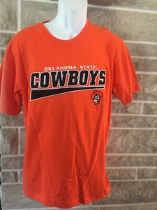 Oklahoma State Cowboys OSU Orange T Shirt Tee Mens Size M New NWT - Picture 1 of 3