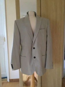 Men’s Linen Blend Jacket Size 40, M By M&S - Picture 1 of 5