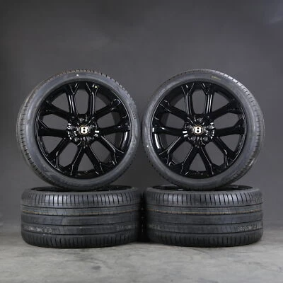 22 Zoll Sommerräder original Bentley Continental 3S Flying Spur 3SA601025DH - Bild 1 von 4
