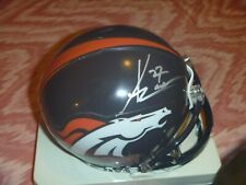 Knowshon Moreno Denver Broncos Signed/Auto Mini Helmet  
