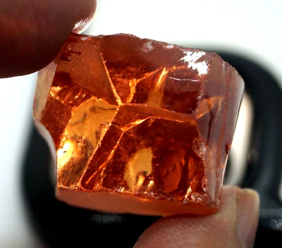 213 克拉珍贵组合天然巨大橙色锆石粗糙散装宝石 — 第 1/4 张图片