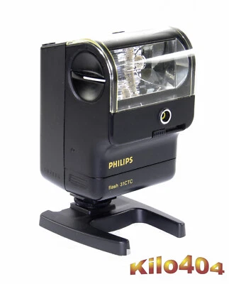 Philips 31 CTC Blitz  Universal ✯ Kippbar ✯ TOP ✯ Flash ✯ Leitzahl 31 ✯ - Bild 1 von 4