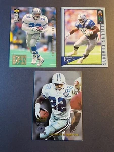 Three Emmitt Smith RB Dallas Cowboys #22 H - Picture 1 of 2
