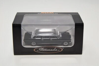 B8 1:87 BREKINA 13401 MERCEDES-BENZ 220 D LONG W115 BLACK BLACK MIB - Immagine 1 di 4