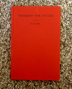 Theosophy for Youths [P. Pavri 1949 1st Edition] Occult Theosophical India Adyar - Picture 1 of 8