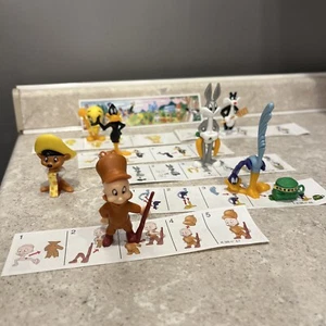 KINDER componibili Looney Tunes 7 pezzi con cartine 1997 - Foto 1 di 6