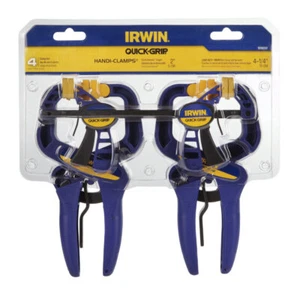 Irwin 1873304 High-Tech Resin Quick-Grip Clamps with Non-Marring Pads - Picture 1 of 1