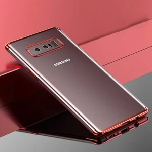 Etui na telefon komórkowy do Samsung Galaxy Note 8 Futerał ochronny Backcover Bumper Etui Case Różowe - Zdjęcie 1 z 9