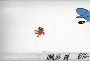 Celda de producción de avión Harry lata de aceite Mighty Mouse Chasing - Imagen 1 de 1