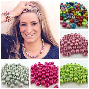 10 20MM 3D ILLUSION MIRACLE ROUND ACRYLIC BEADS FOR JEWELLERY MAKING - UK SELLER - Picture 1 of 6