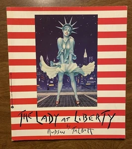 The Lady at Liberty by Hudson Talbott 1991 Avon Books Illustrated Americana T1 - Picture 1 of 12