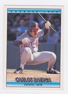 1992 - Donruss Baseball - Base - Carlos Baerga - #120 - Picture 1 of 2