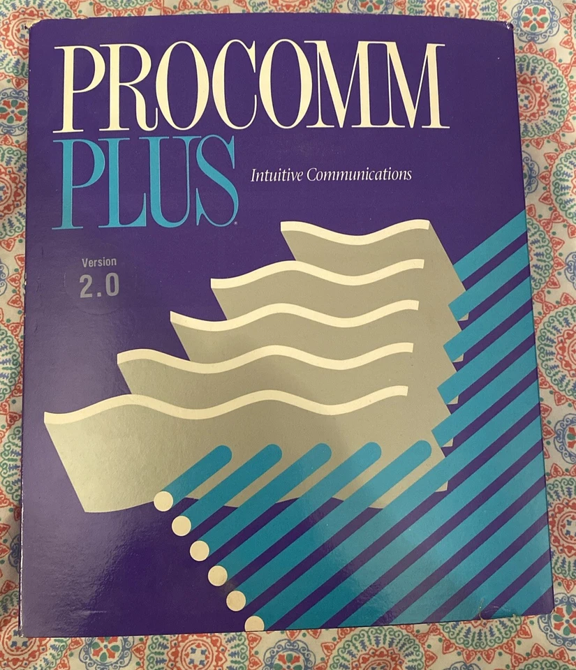 Vintage Procomm Plus Classic Communications 2.0 Data Storm Software NEW SEALED - Image 1 of 4