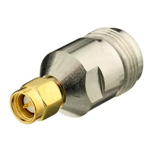 SMA Male Plug to N Female Jack RF Coaxial Adapter Connector for Antenna Router - Picture 1 of 4