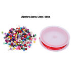 Beads String Kit Improve Visual Different Colors Ceramic Wear Beads Toy For A Uk