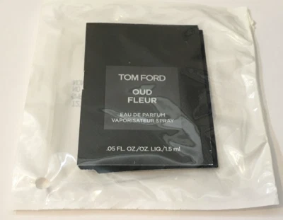 Nuevo Tom Ford OUD FLEUR Eau de Parfum Spray Frasco Viaje 0.05 OZ./1.5 ml SELLADO Foto 1 de 2