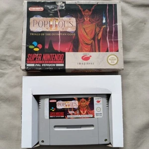 Populous 2 Super Nintendo Game (SNES) *Boxed* - Picture 1 of 8