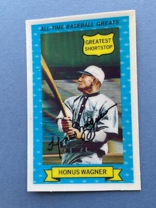 1972 Kellogg's 3-D All Time Baseball Greats Honus Wagner #9 HOF 