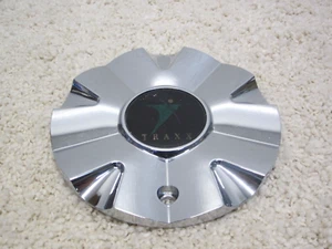 TRAXX TR194 CUSTOM ALLOY WHEEL CHROME BOLT ON CHROME CENTER CAP #2B-9 - Picture 1 of 2