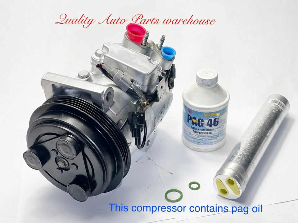 Infiniti G25 2011-2012 EE. UU. OE Reman.  Kit compresor aire acondicionado con un año de garantía. Foto 1 de 4